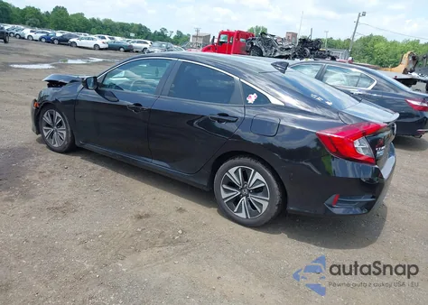 2017 Honda Civic Ex-T from USA, damaged, VIN 19XFC1F34HE205266